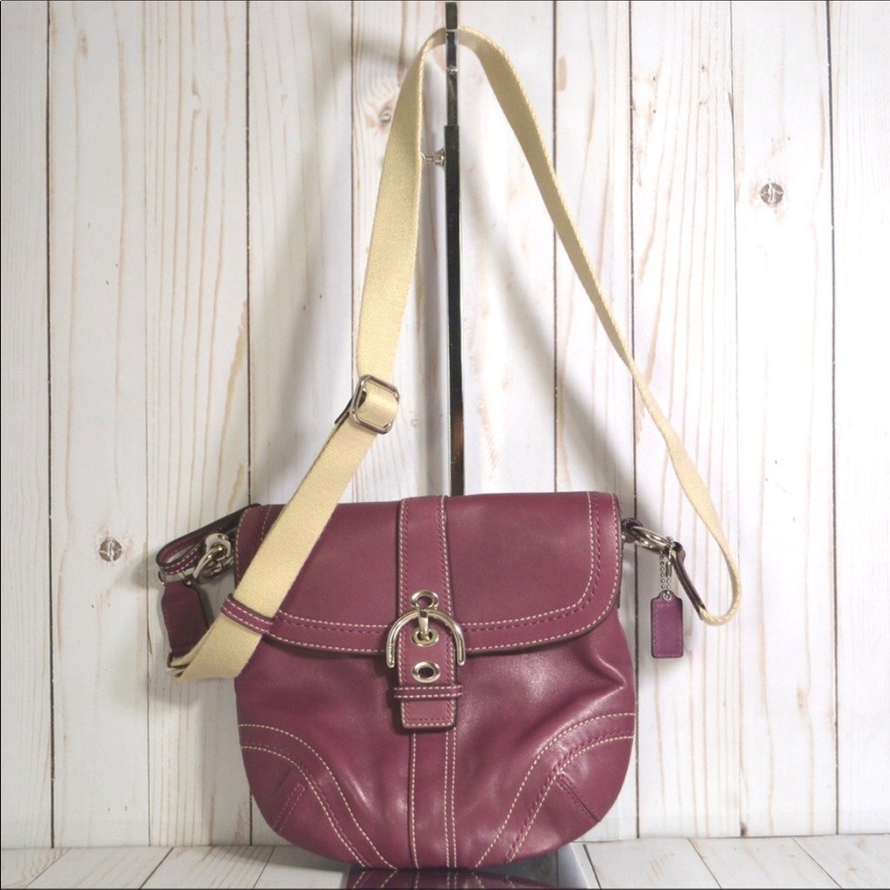 COACH F41511 Leather Soho Crossbody bag purse